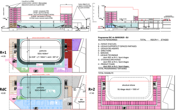 PATINOIRE ET SIEGE ADMINISTRATIF DE CHERBOURG EN COTENTIN