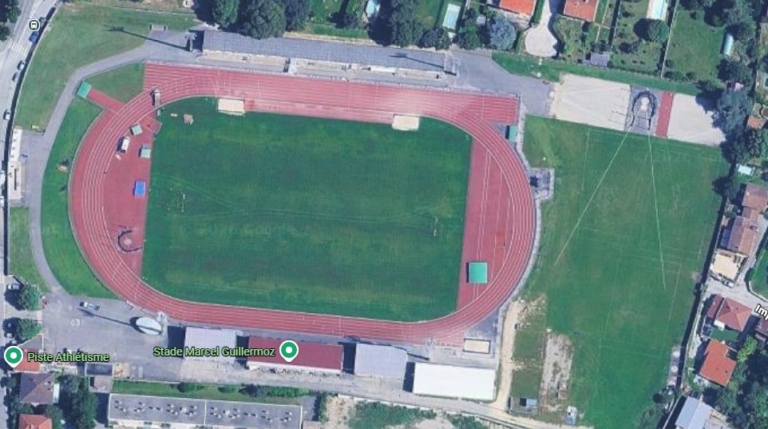 STADE GUILLERMOZ DE ROMANS SUR ISERE